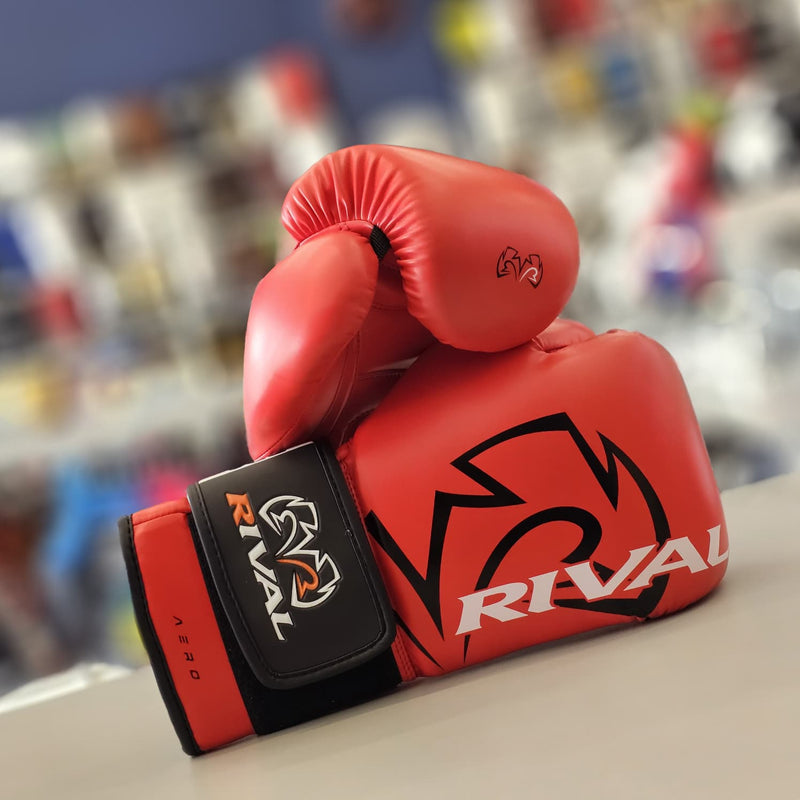 RIVAL BAG GLOVES RB4 SYNTEC H&L RED