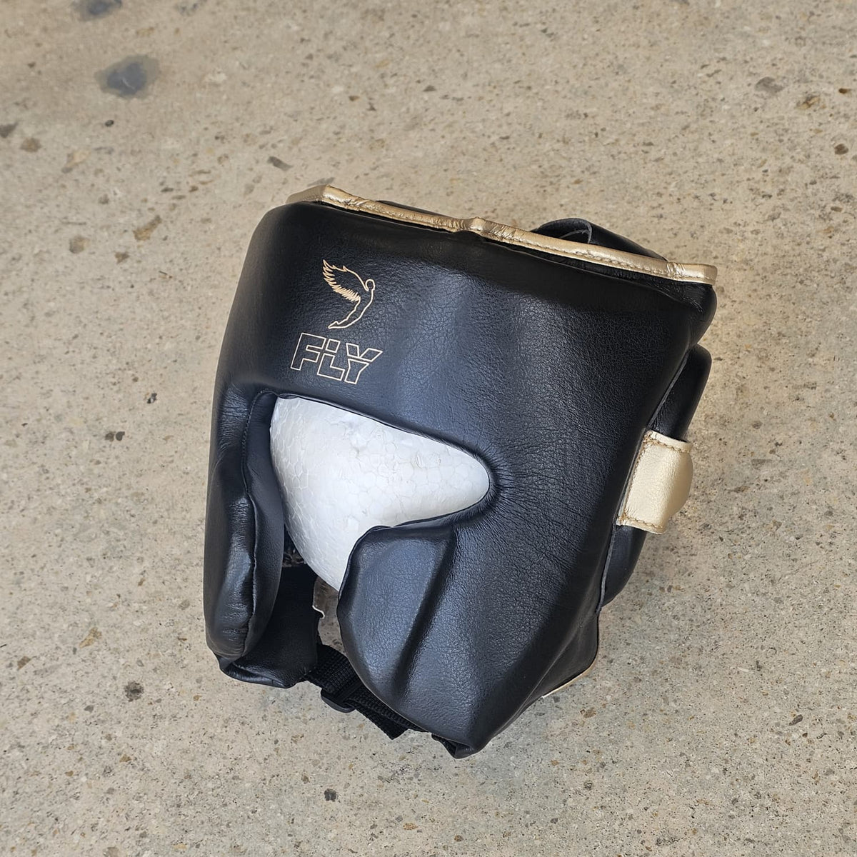 FLY HEADGEAR KNIGHT X CHEEK BLACK/GOLD