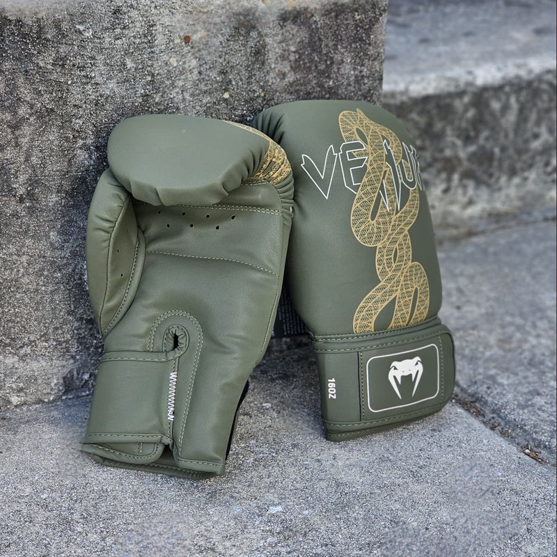 VENUM GLOVES SERPENTI HOOK AND LOOP KHAKI/BRONZE