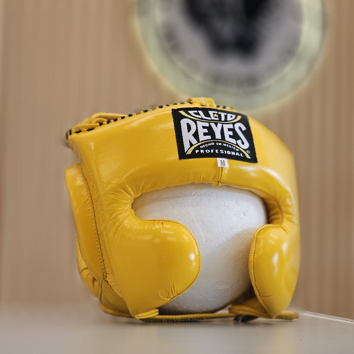 CLETO REYES HEADGEAR CHEEKS YELLOW