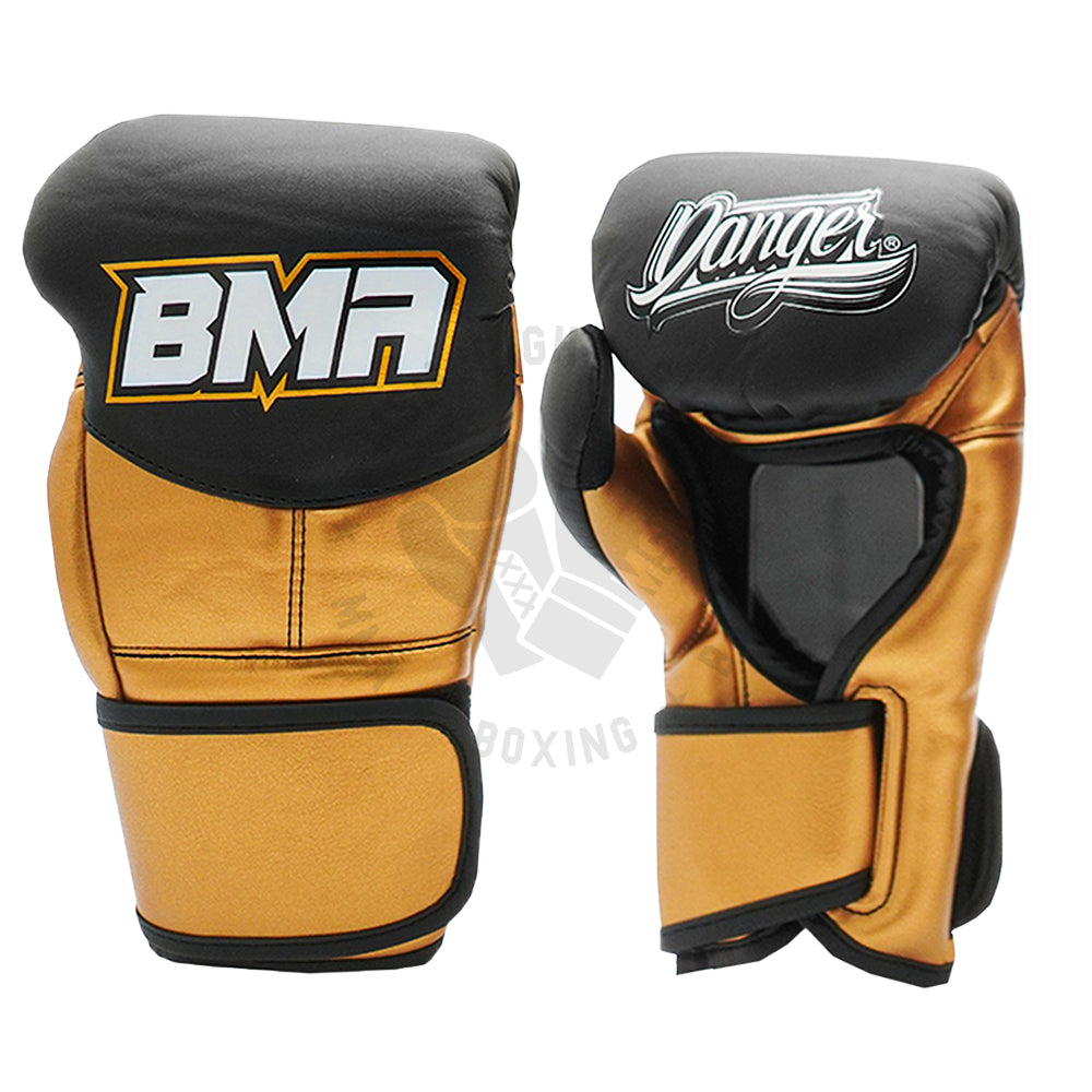 DANGER HYBRID GLOVES BMA HOOK & LOOP BLACK/GOLD
