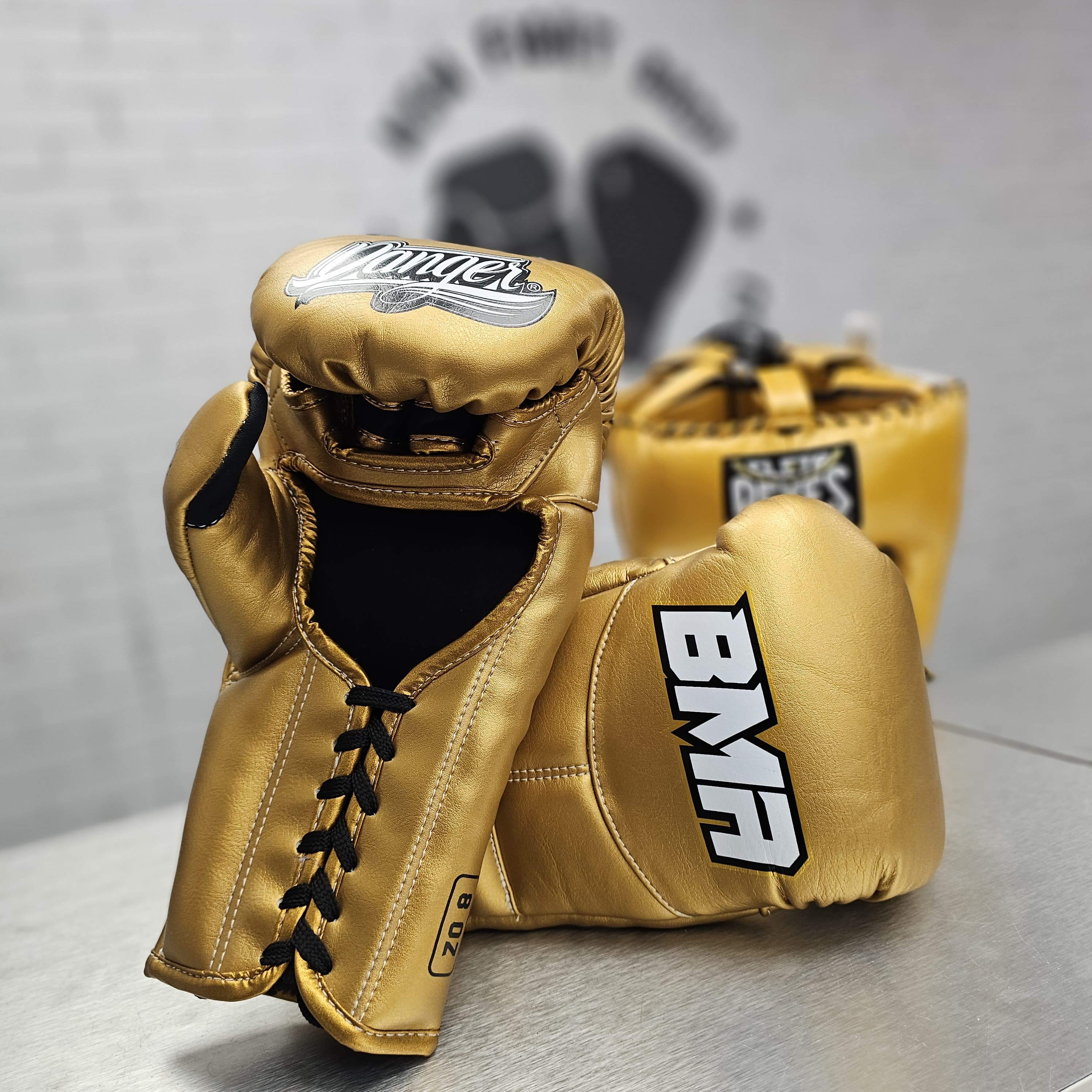 DANGER HYBRID GLOVES BMA LACE GOLD $179.99 – MSM FIGHT SHOP