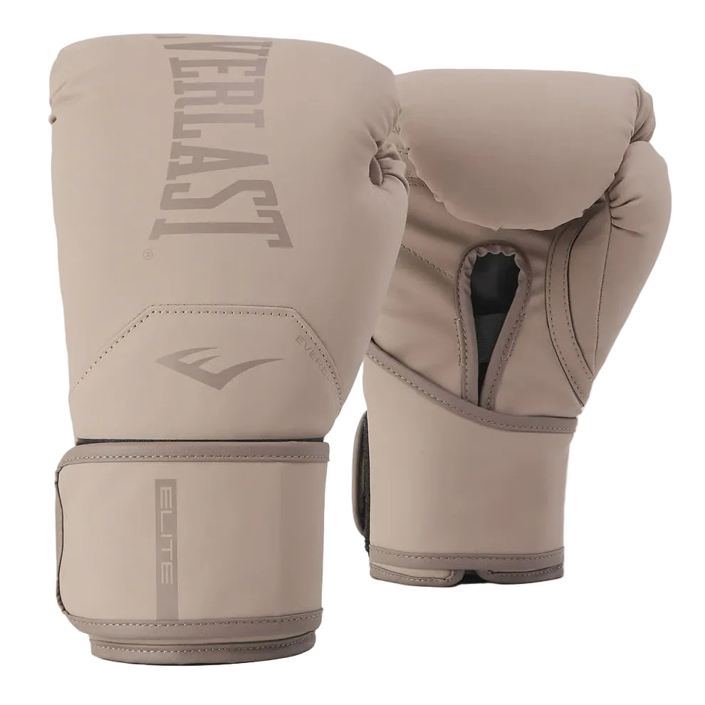 EVERLAST GLOVES ELITE 2 HOOK AND LOOP 12OZ MOCHA
