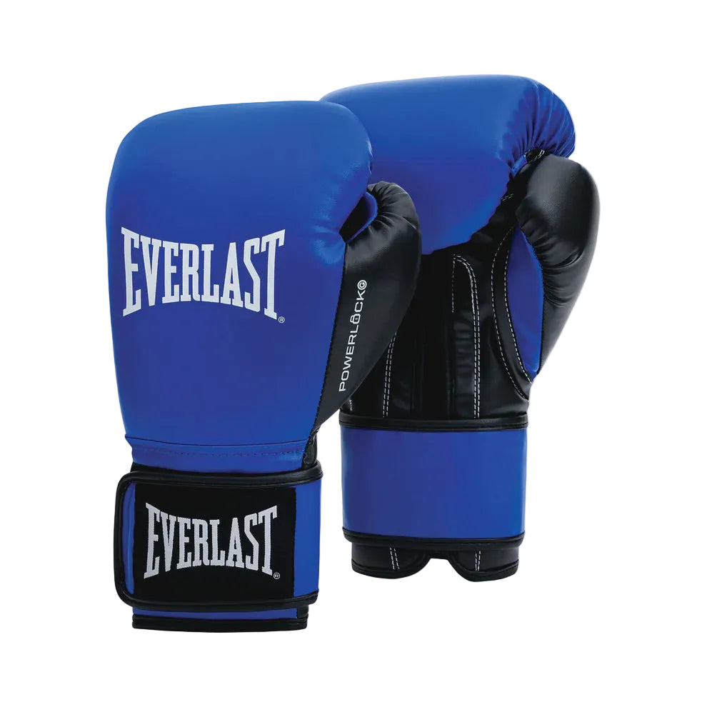 EVERLAST GLOVES POWERLOCK OG SYNTEC HOOK & LOOP ROYAL BLUE