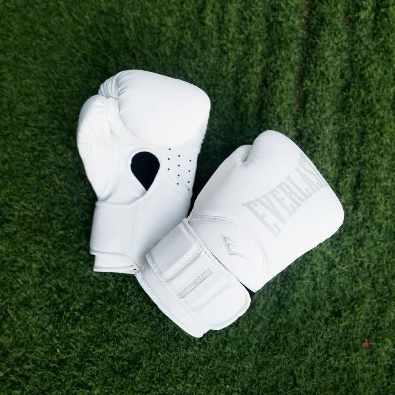 Guantes Everlast Elite Blancos – Strikehouse