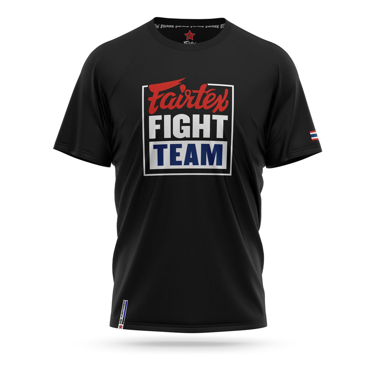 FAIRTEX SHIRT FIGHT TEAM BLACK/RED/BLUE