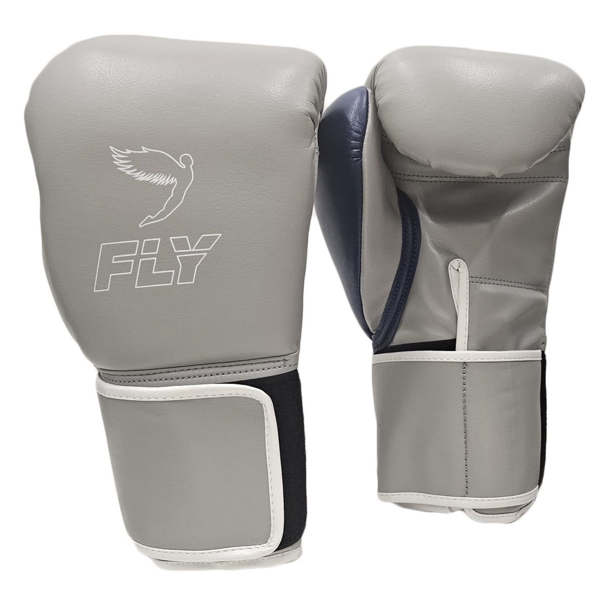 FLY BOXING GLOVES SUPER LOOP PRO X 2 GREY/BLUE