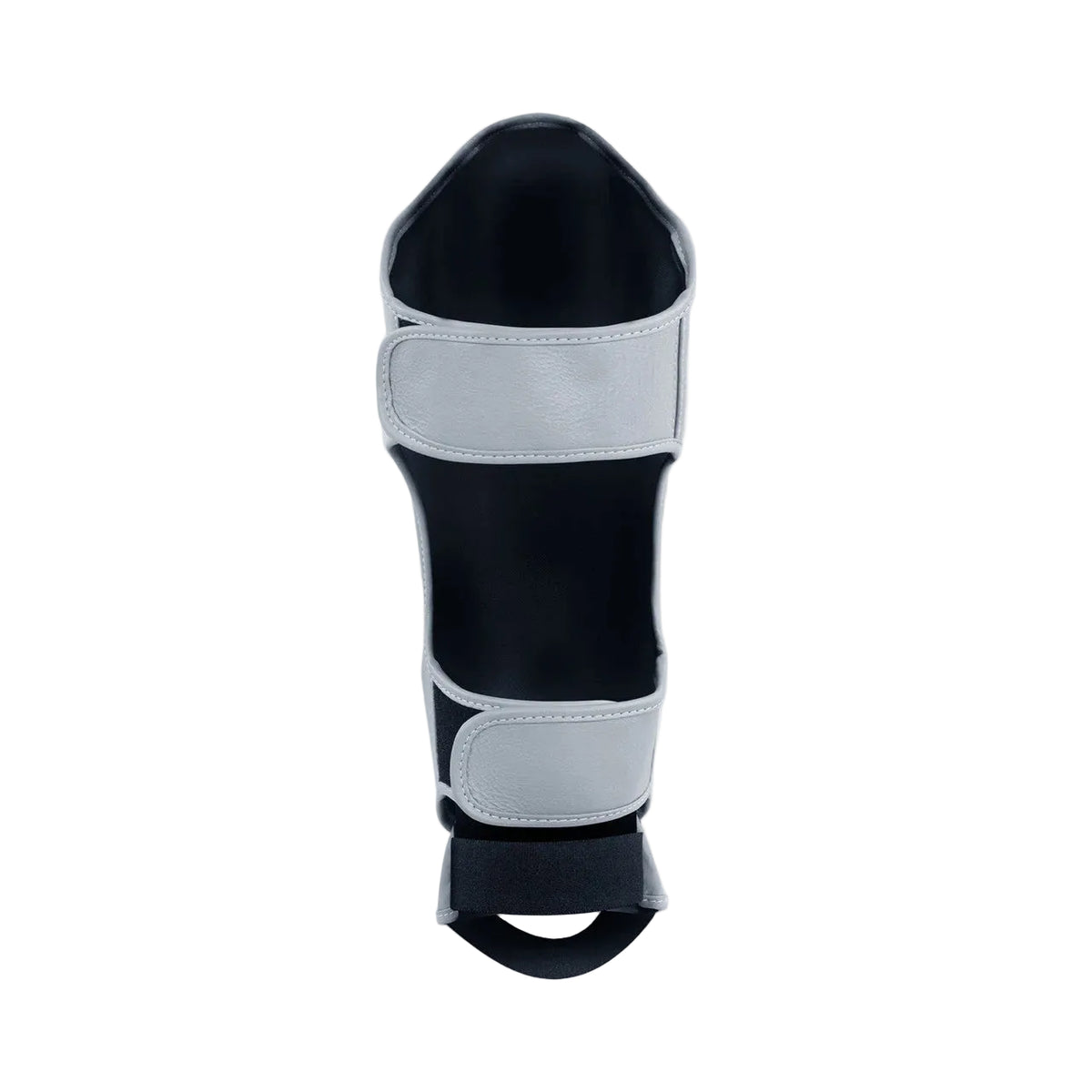 COMBAT CORNER SHINGUARDS HMIT THAI  LEATHER CEMENT GREY