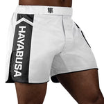 HAYABUSA SHORTS ICON MID THIGH WHITE