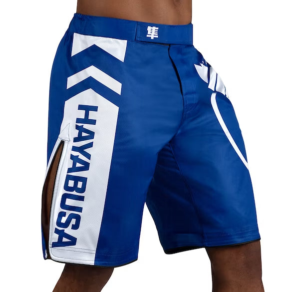 HAYABUSA SHORTS ICON LONG BLUE/WHITE