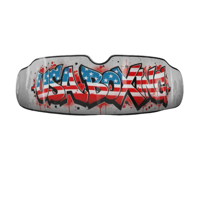 IMPACT MOUTHGUARD QUICKFIT USA GRAFFITI