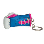 MSM MINI BOXING GLOVES KEY CHAIN MIAMI WHITE