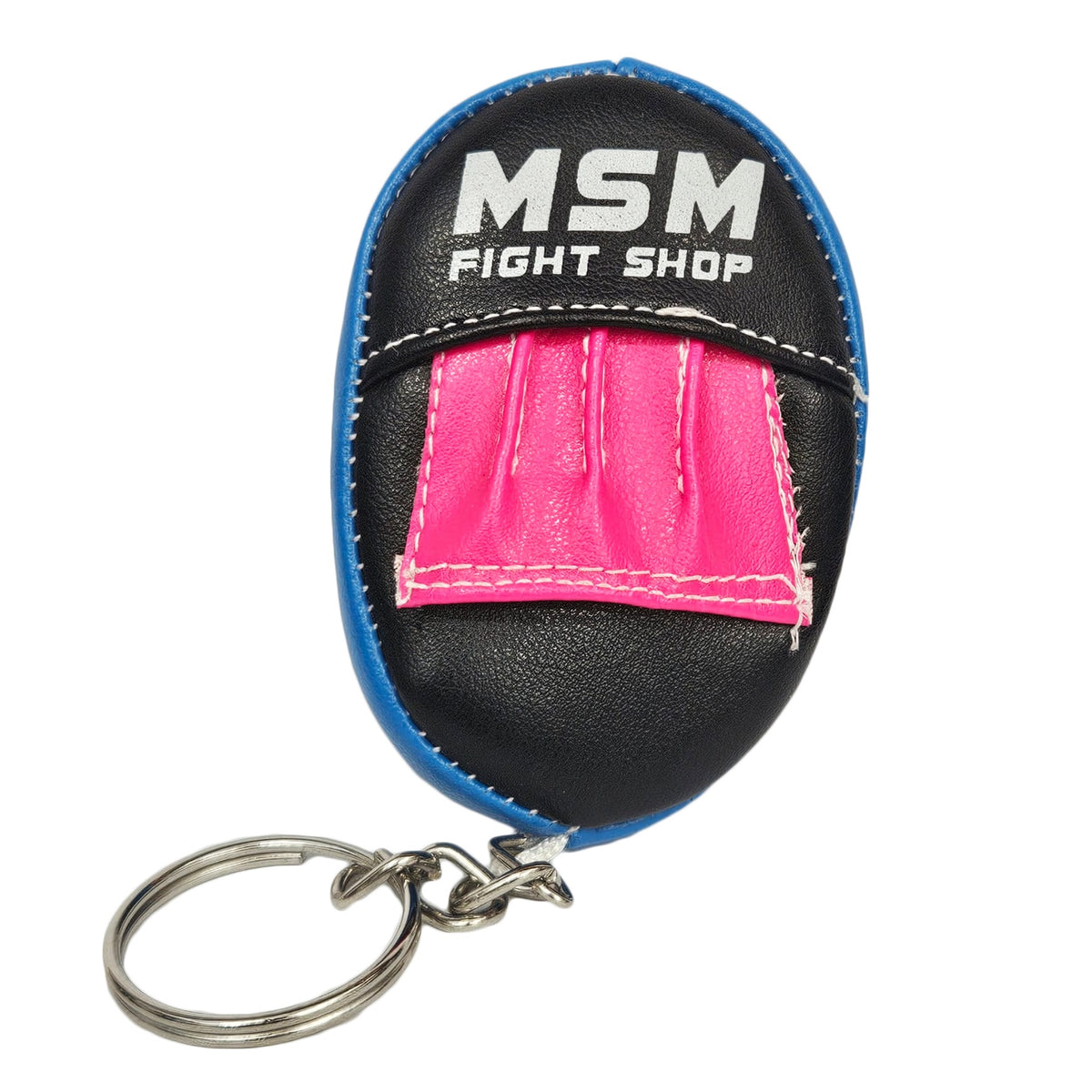 MSM MINI MITT 3" KEY CHAIN BLACK/PINK/BLUE