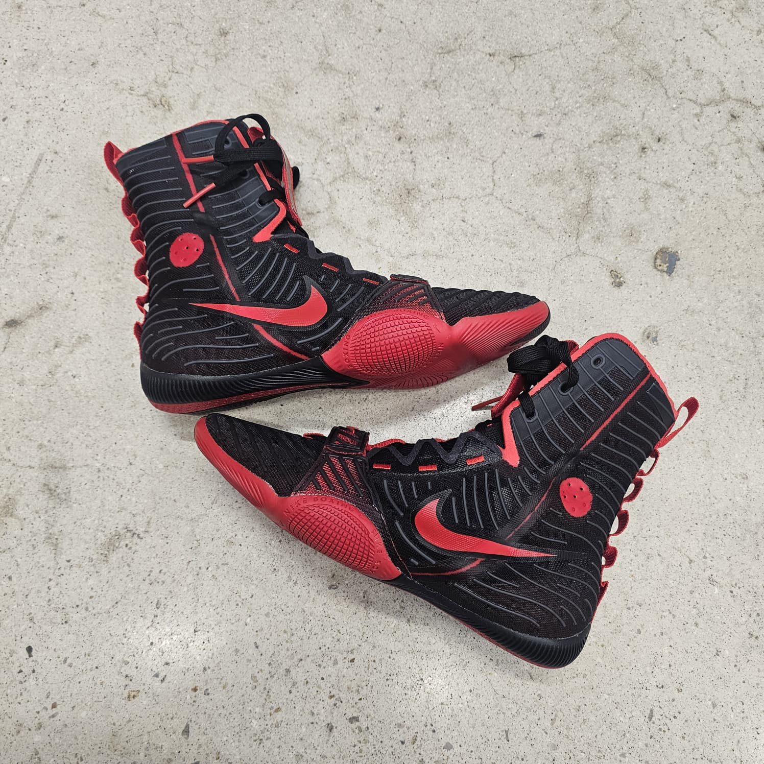 NIKE BOXING SHOES HYPERKO 3 BLACK/RED – MSM FIGHT SHOP