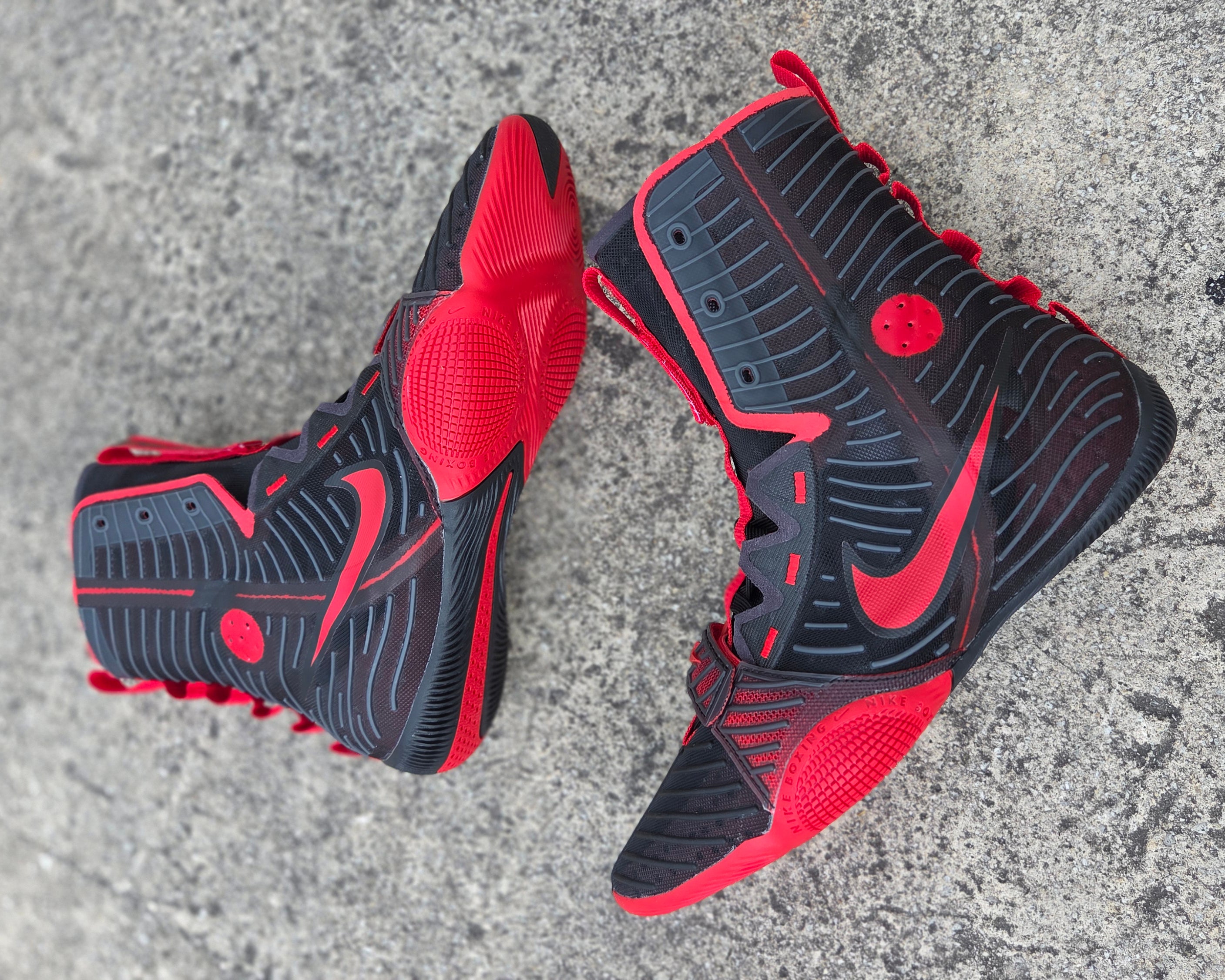 NIKE BOXING SHOES HYPERKO 3 BLACK/RED – MSM FIGHT SHOP
