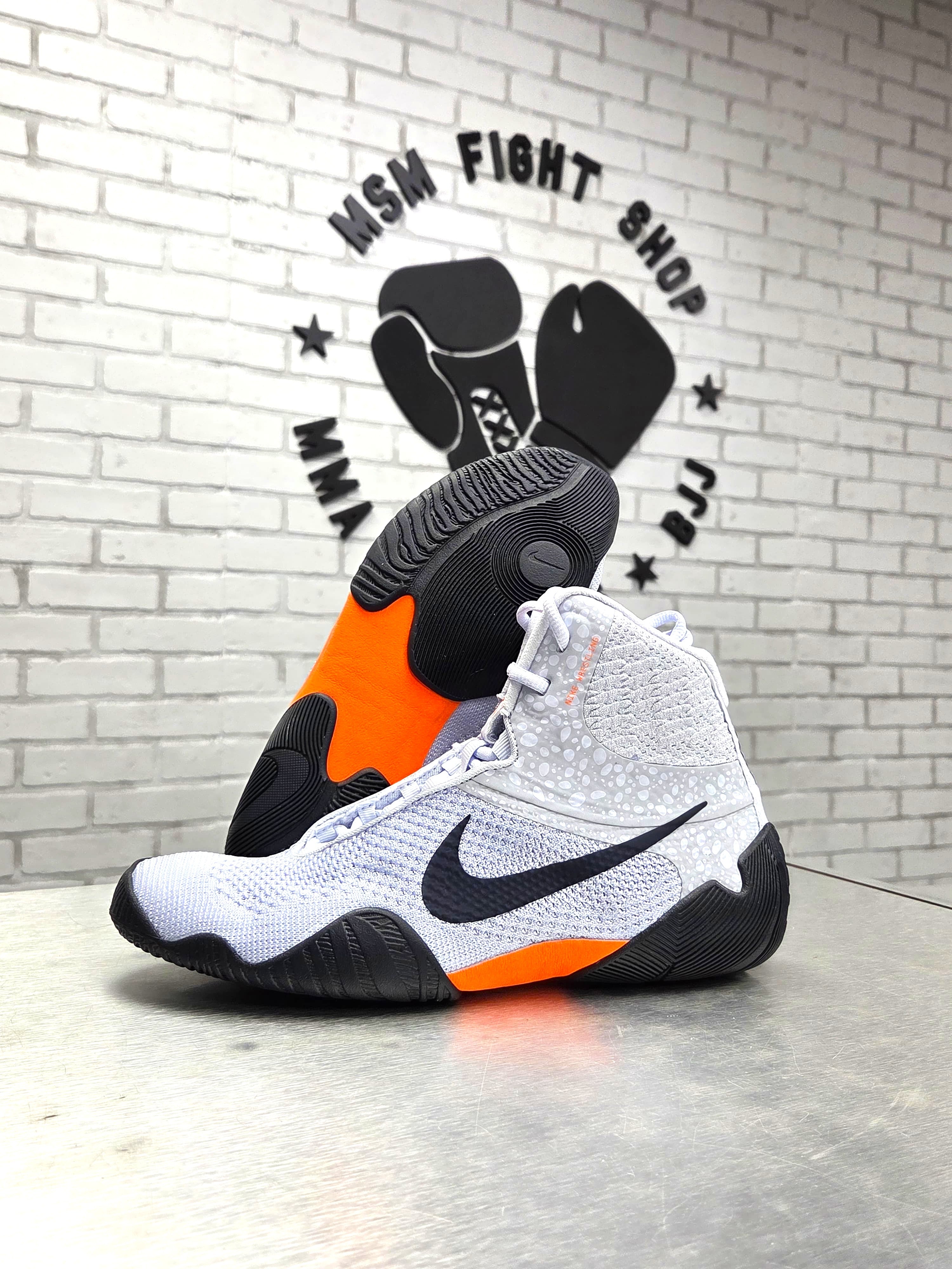 NIKE SHOES TAWA WRESTLING LIMITED GREY/BLACK – MSM FIGHT SHOP