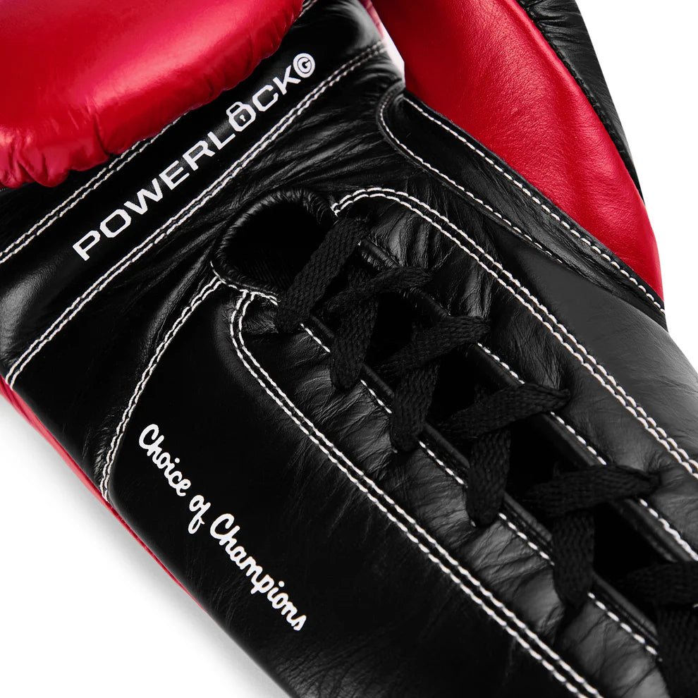 EVERLAST GLOVES LACE POWERLOCK OG PRO LEATHER RED