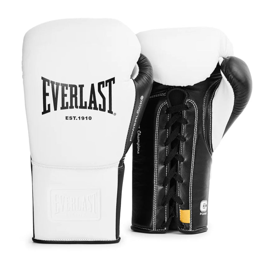 EVERLAST GLOVES LACE POWERLOCK OG PRO LEATHER WHITE