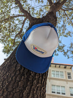 WINNING HAT LOGO TRUCKER CAP BLUE/WHITE