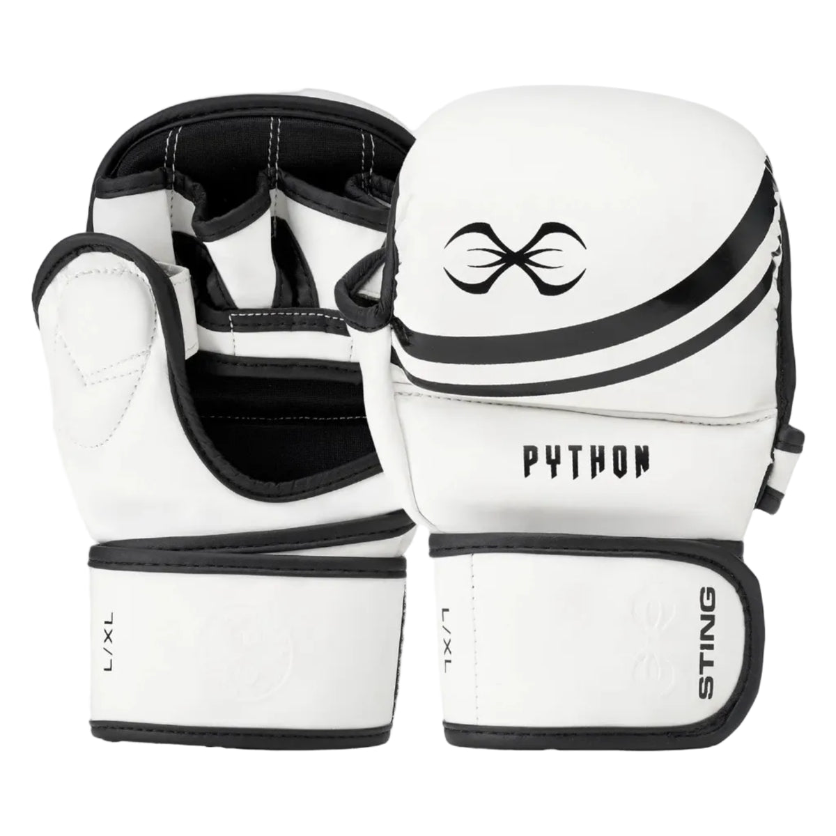 STING MMA GLOVES PYTHON MMA SPARRING WHITE
