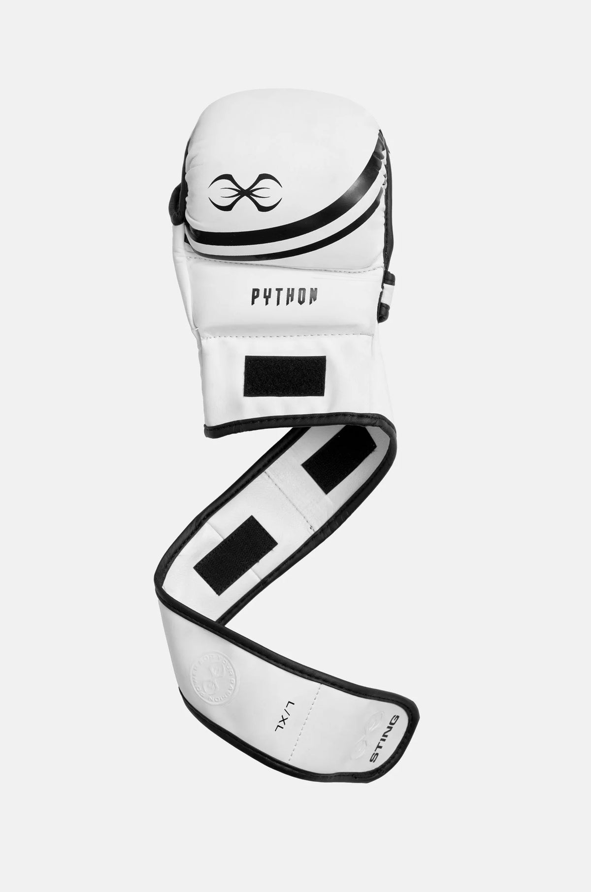 STING MMA GLOVES PYTHON MMA SPARRING WHITE