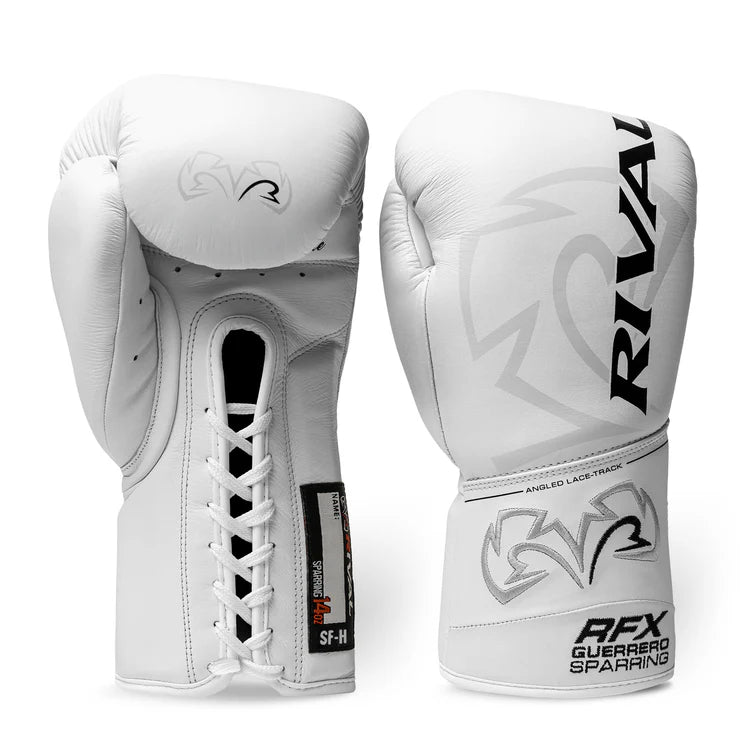 RIVAL GLOVES GUERRERO SPARRING LACE SFH WHITE/BLACK
