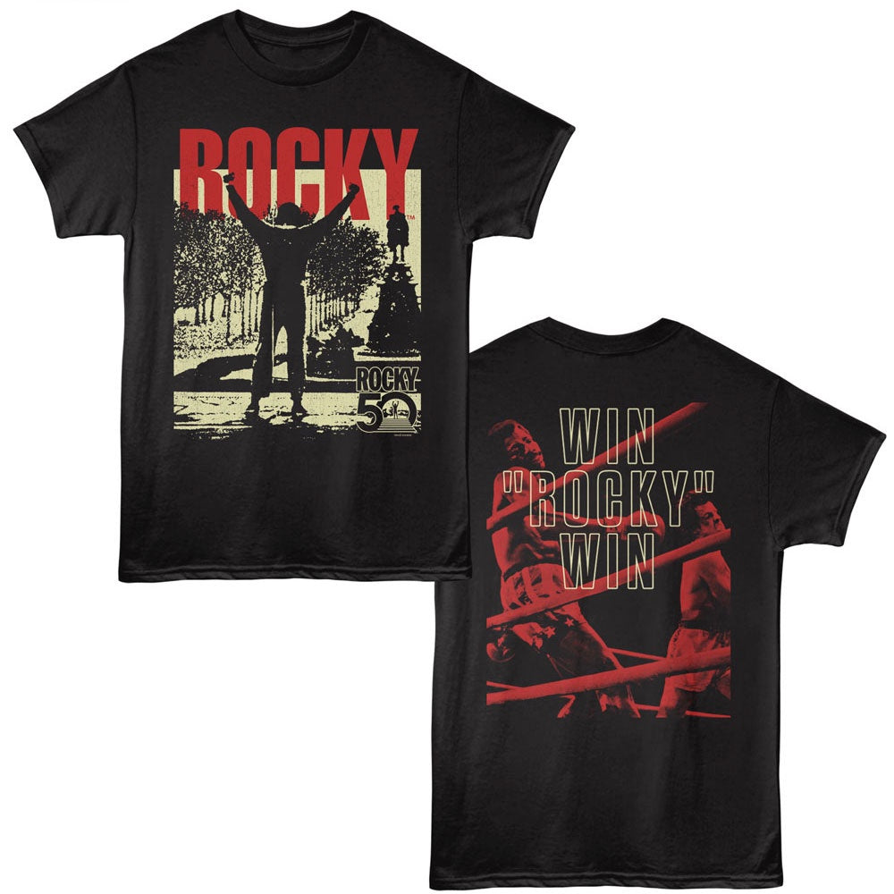 ROCKY SHIRT WIN ROCKY WIN BLACK