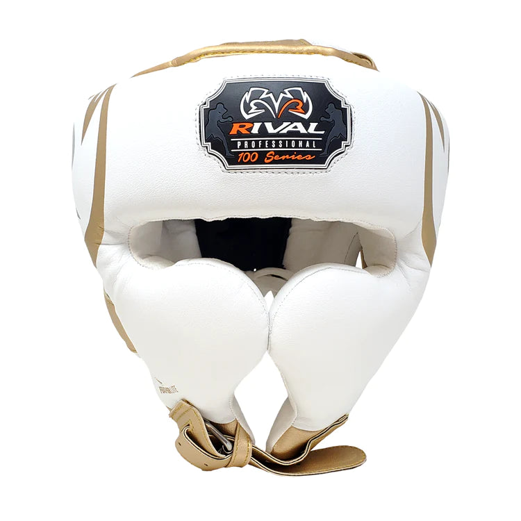 RIVAL HEADGEAR RGH100 LIMITED EDITION WHITE/GOLD