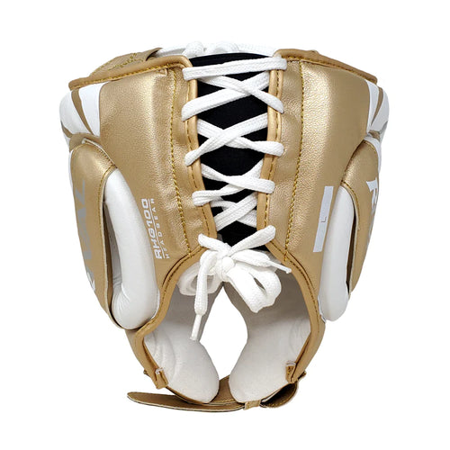 RIVAL HEADGEAR RGH100 LIMITED EDITION WHITE/GOLD