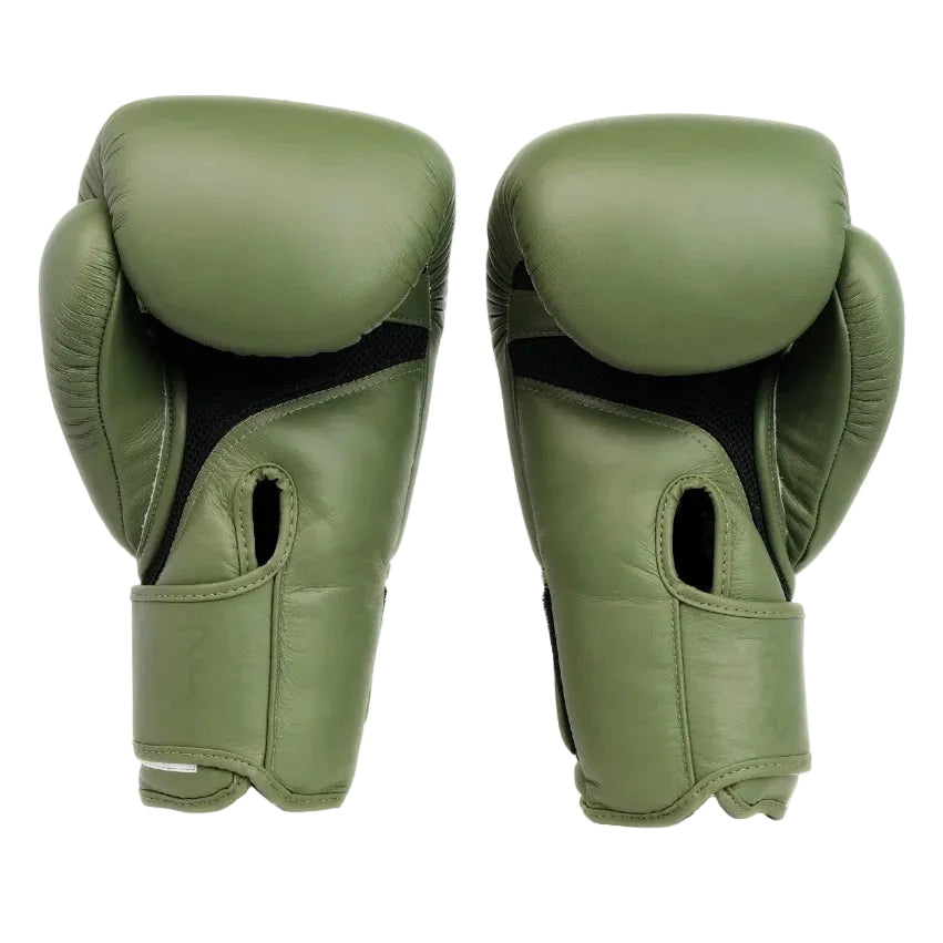 TOP KING GLOVES SUPER AIR HOOK AND LOOP OLIVE GREEN