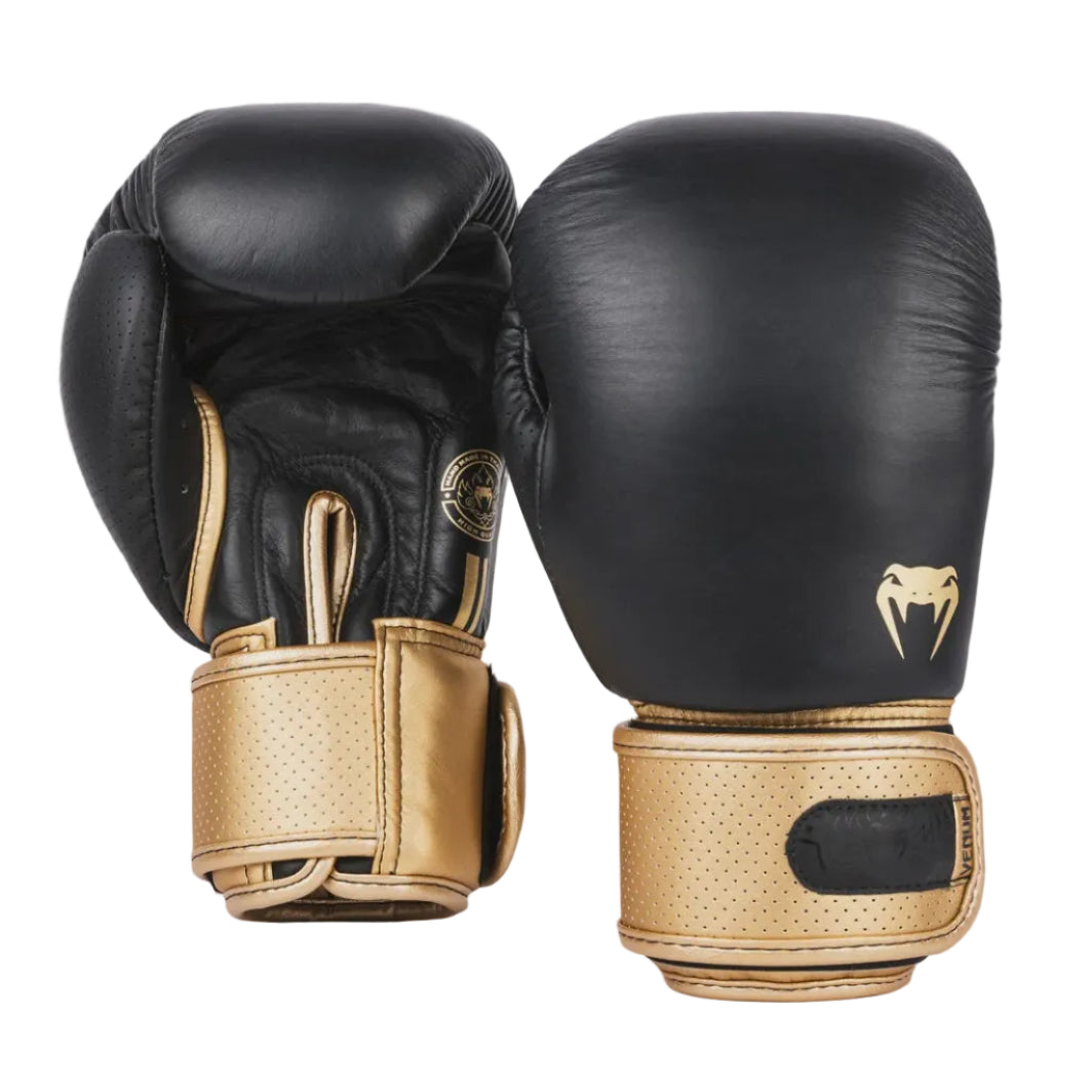 VENUM GLOVES THAI POWER 2.0 HOOK AND LOOP BLACK/GOLD