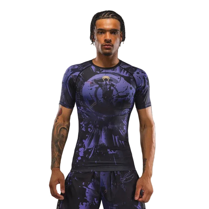 VENUM RASHGUARD S/S JUJUTSU KAISEN GOJO PURPLE