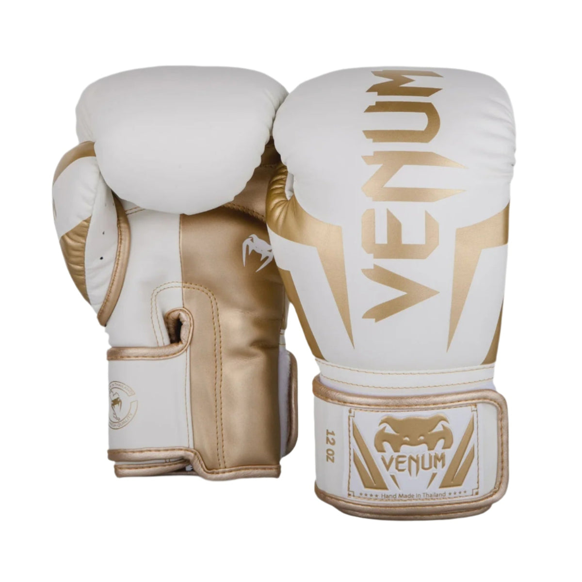 VENUM GLOVES ELITE BOXING H&L WHITE / GOLD