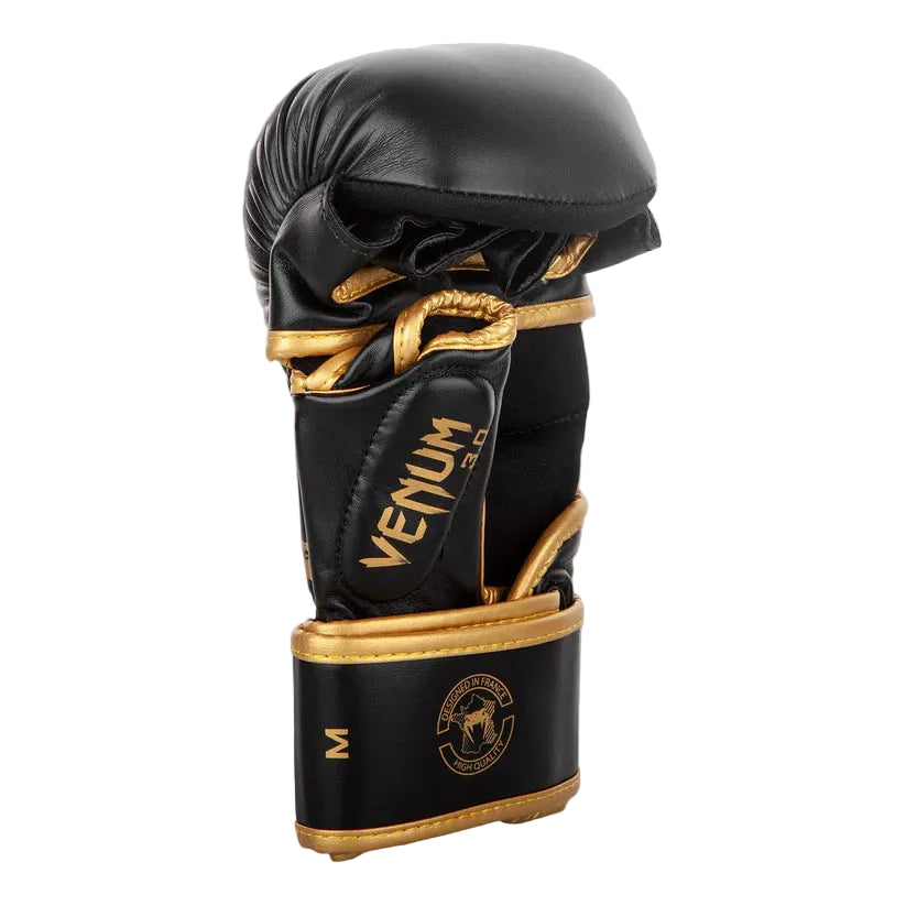 VENUM MMA GLOVES SPARRING CHALLENGER 3.0 BLACK/GOLD