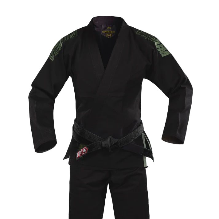 VENUM GI BJJ CONTENDER EVO 2.0 ADULT BLACK