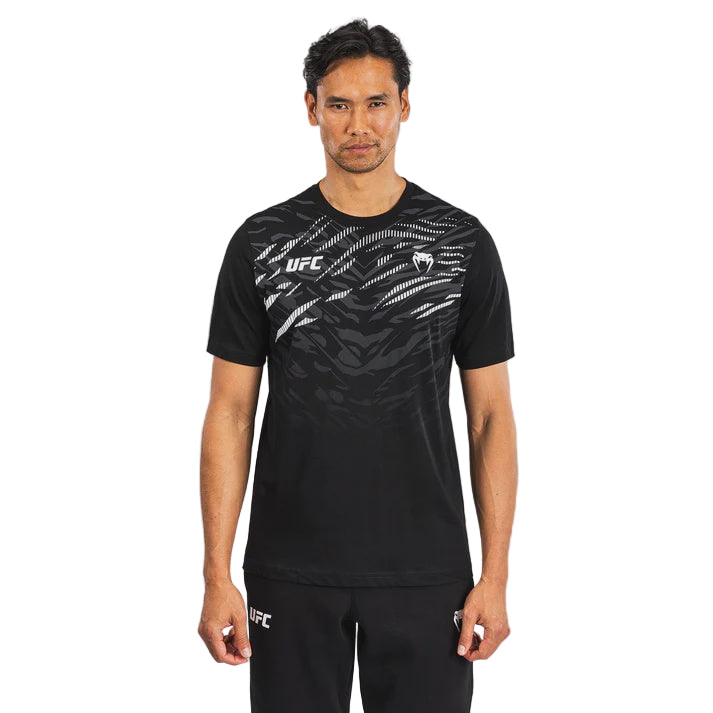 VENUM SHIRT UFC FUSION T-SHIRT BLACK/SILVER