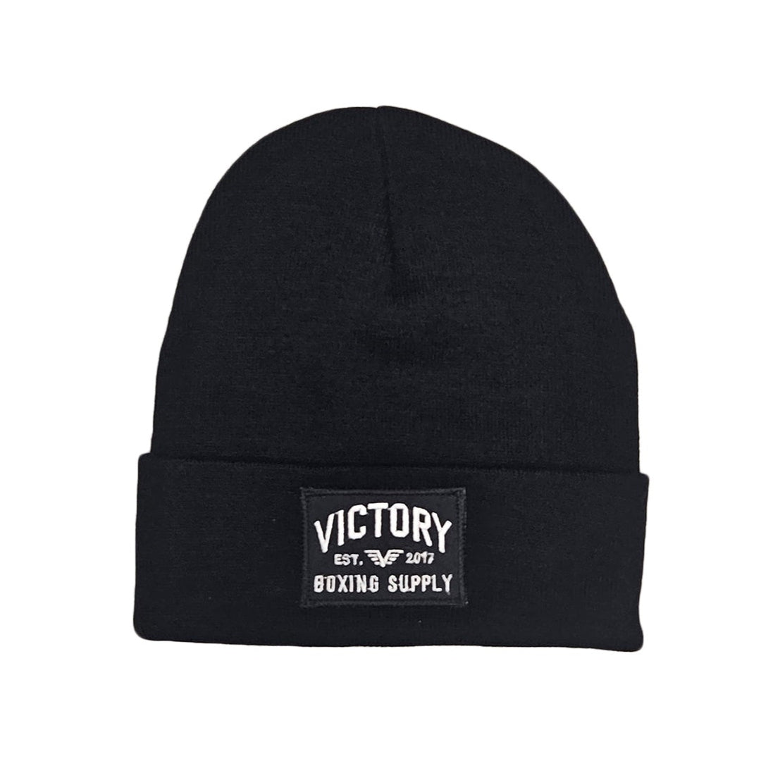 VICTORY BOXING SUPPLY CUFF BEANIE BLACK