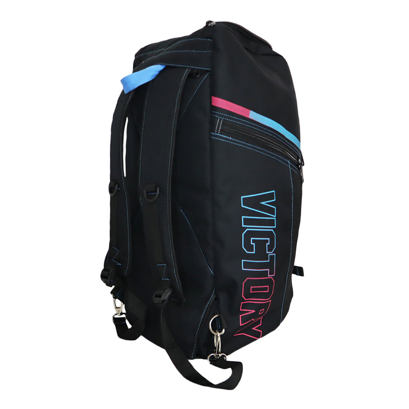 VICTORY BAG CONVERTIBLE BACKPACK VICE BLACK/BLUE/PINK