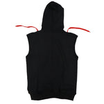 VICTORY SLEEVELESS HOODIE TRAINING KANJI BLACK/WHITE/RED