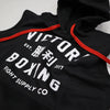 VICTORY SLEEVELESS HOODIE TRAINING KANJI BLACK/WHITE/RED