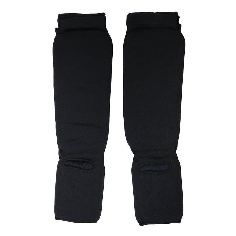 VICTORY SHINGUARDS IMPACT INSTEP BLACK/BLACK