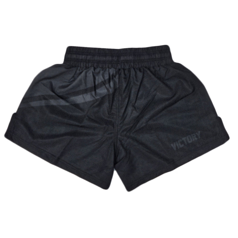 VICTORY FIGHT SHORTS HYBRID V2 IMPACT BLACK