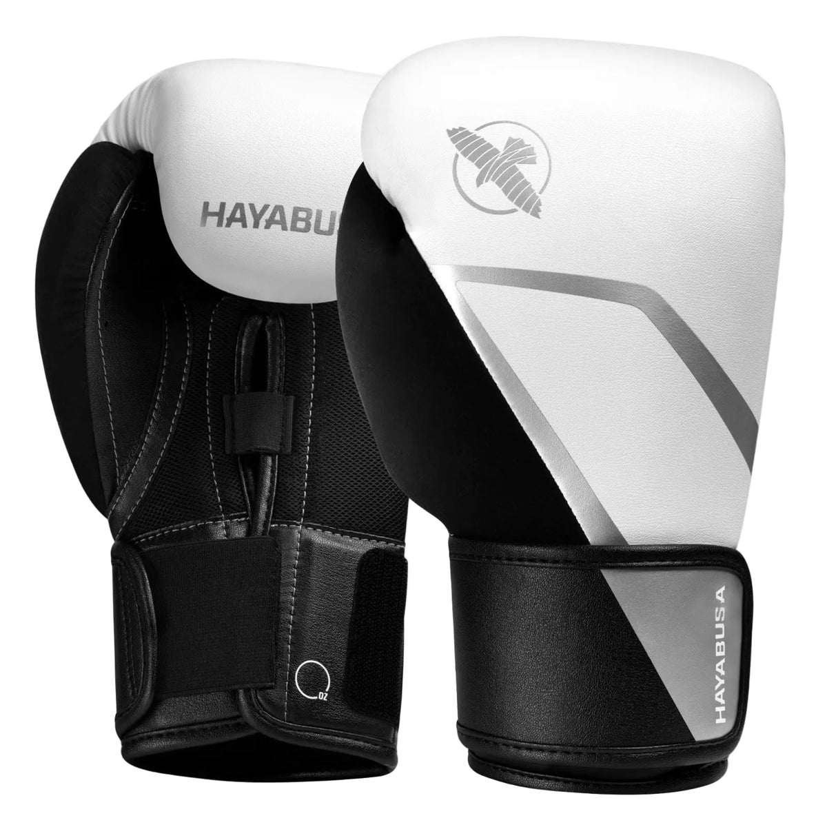 HAYABUSA GLOVES E1 MICROFIBER WHITE