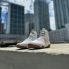 ADIDAS SHOES TECH FALL 2 WHITE/GOLD