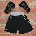 Nike Boxing Trunks Black Grey
