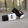 VICTORY GLOVES CLASSIC LEATHER HOOK & LOOP WHITE/BLACK