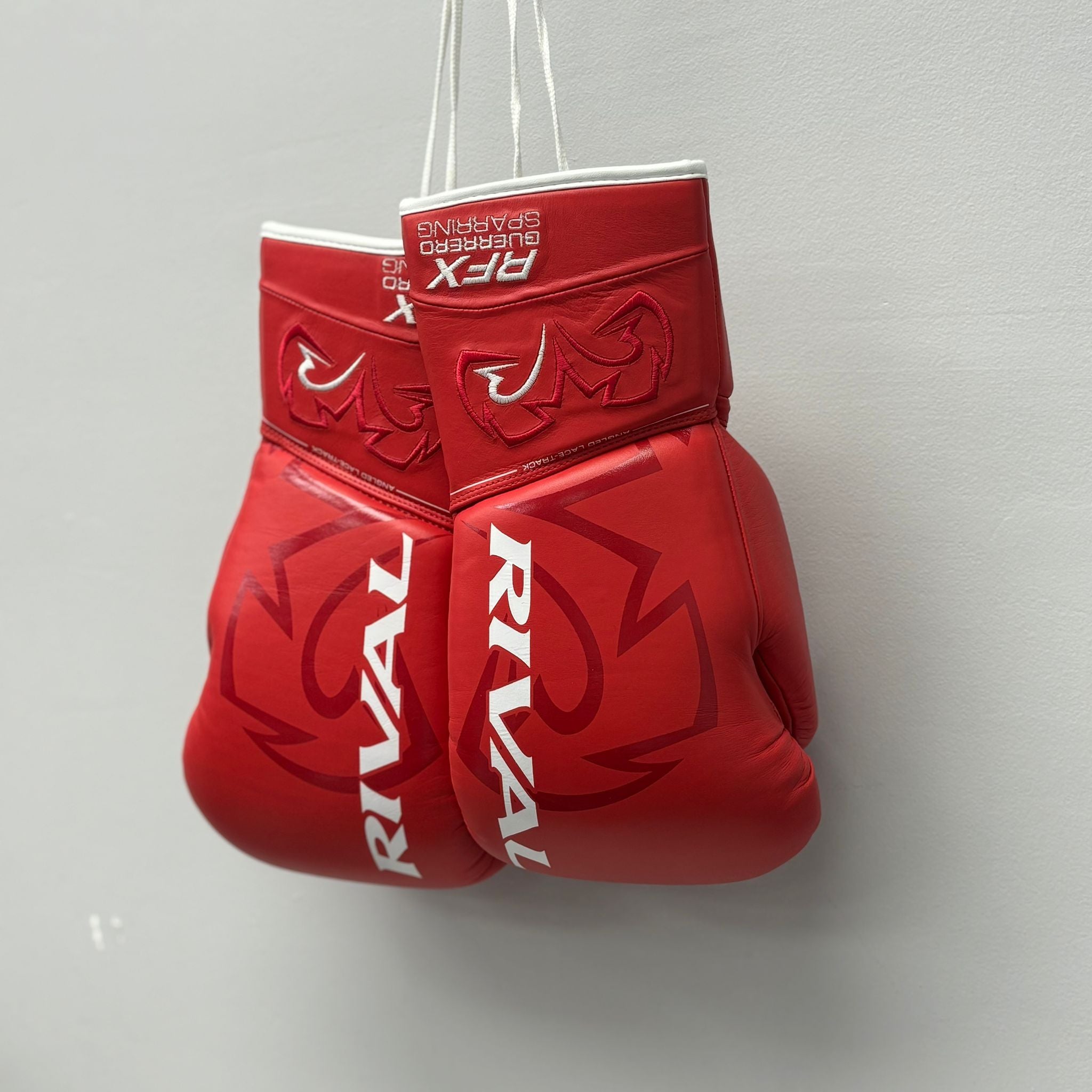 RIVAL GLOVES GUERRERO SPARRING LACE HDE-F RED/WHITE – MSM FIGHT SHOP