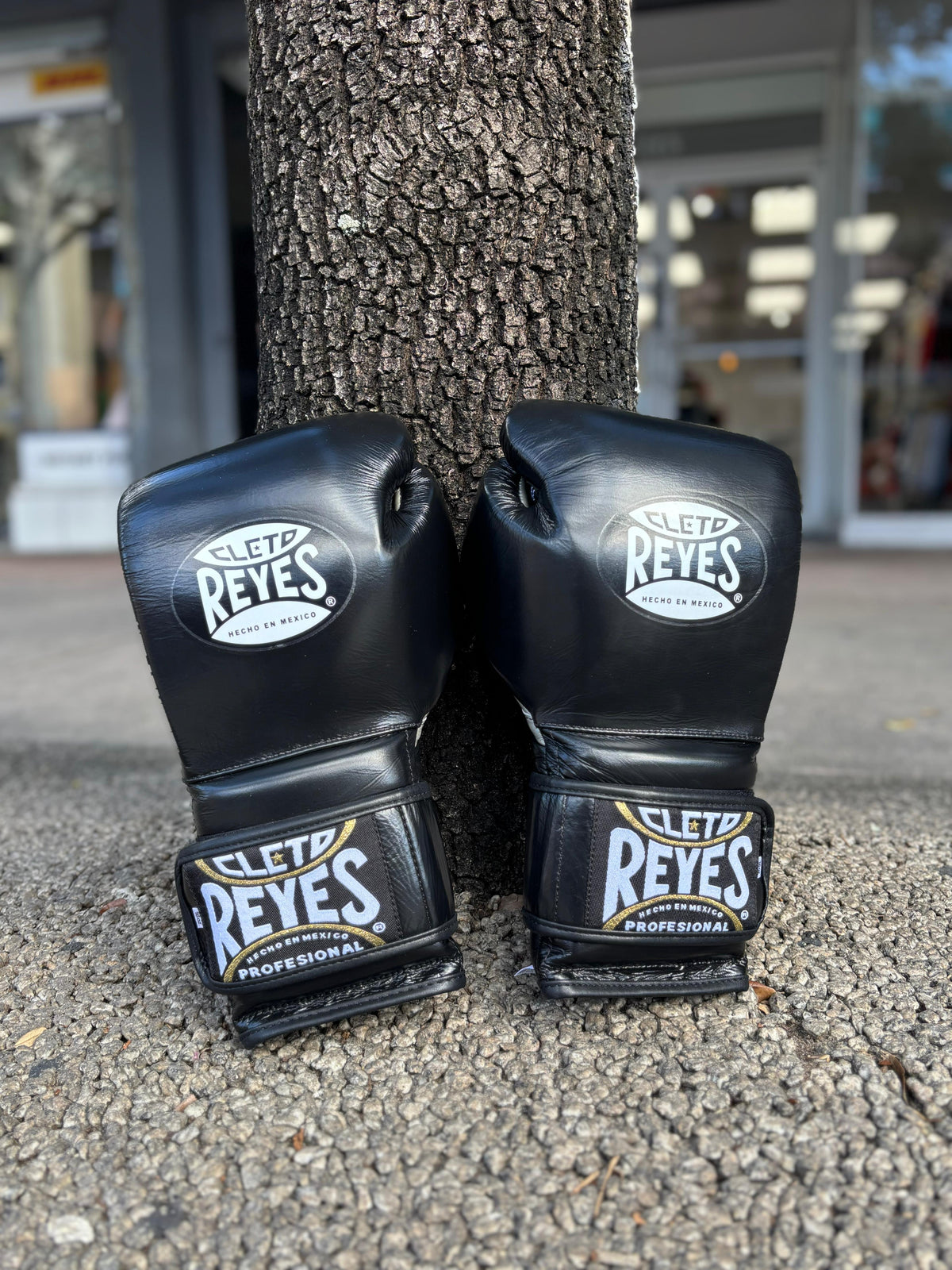 Cleto Reyes Mexico Cleto Reyes High Precision Boxing Gloves Black-Gold
