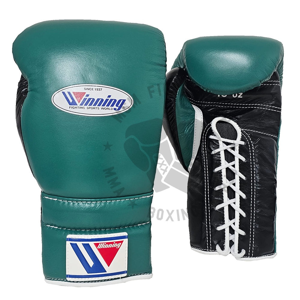 WINNING GLOVES CUSTOM LACE MINT GREEN/BLACK PALM