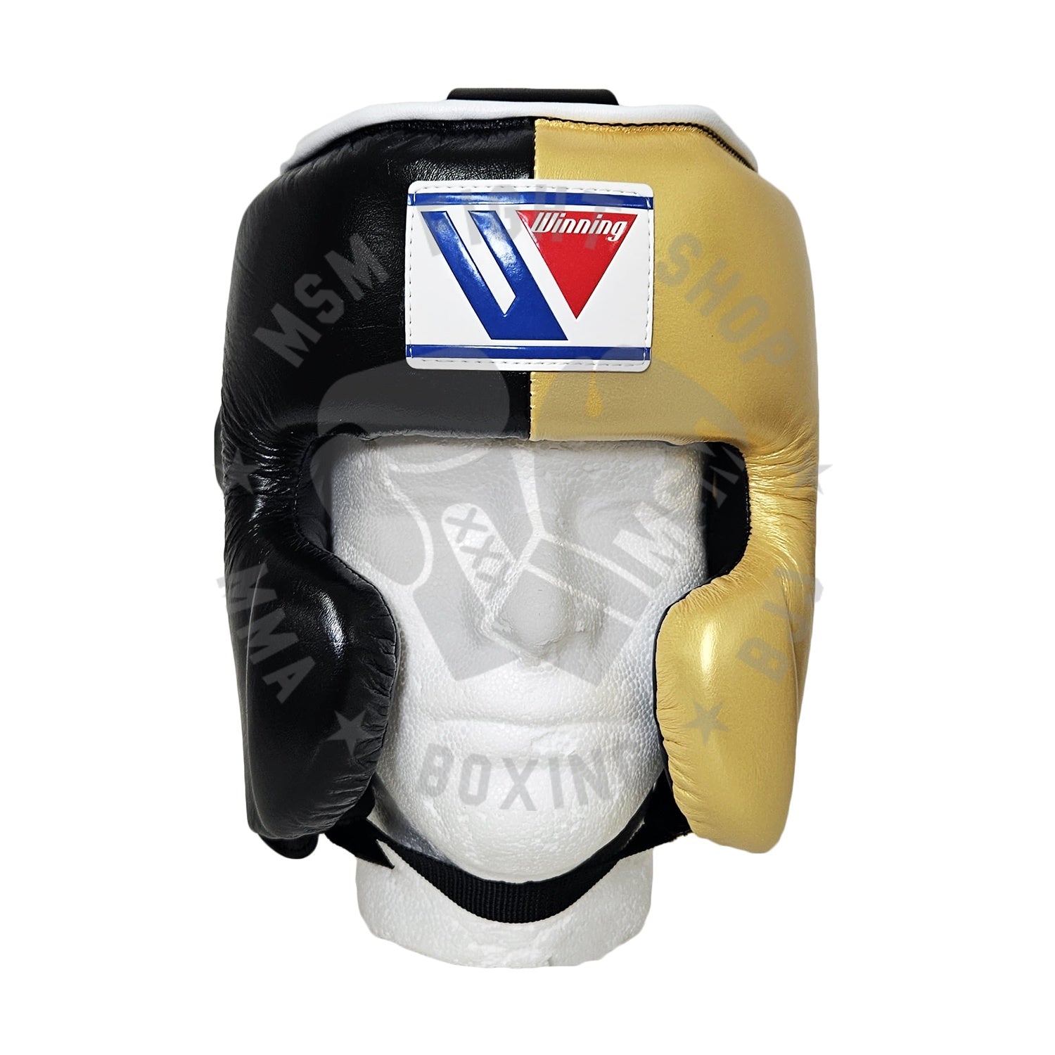 WINNING HEADGEAR FG2900 CHEEK CUSTOM GOLD/BLACK – MSM FIGHT SHOP
